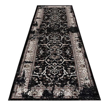 Dynasty 3465 Black Hallway Runner