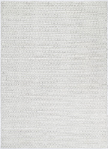 Harlow Cue White Wool Blend Rug