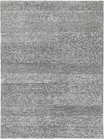 Harlow Grace Charcoal Wool Blend Rug