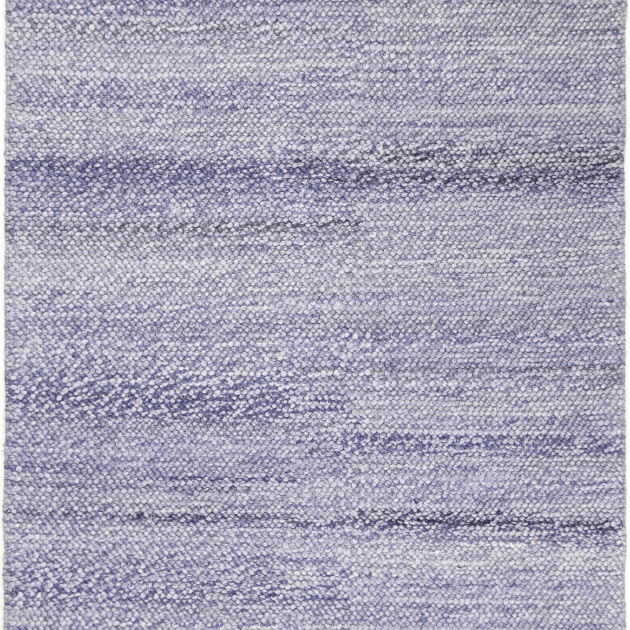 Harlow Loopy Blue Wool Blend Rug