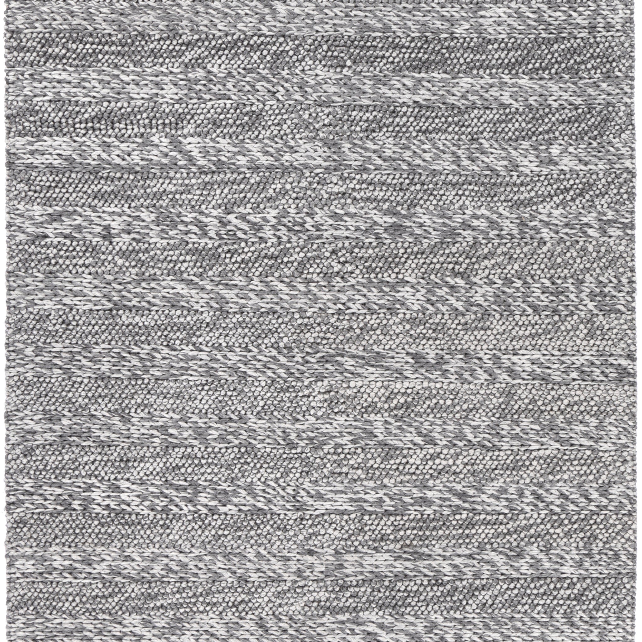 Harlow Ringlets Charcoal Wool Blend Rug