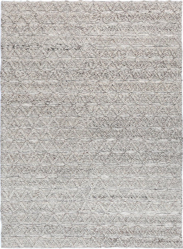 Himalaya Mosaic Tribal Ash Wool Rug