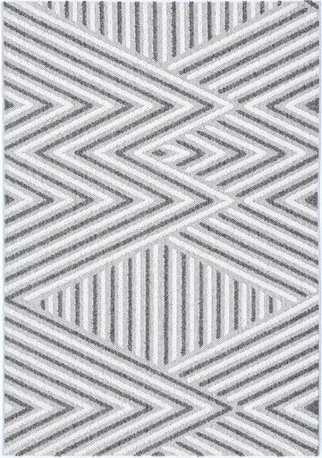 Maldives Hawk Indoor / Outdoor Grey Rug